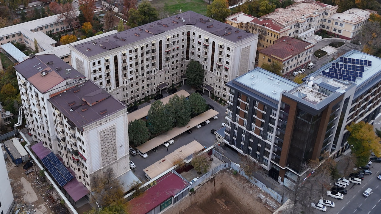 Жилой комплекс «Yakkasaroy» на улице Шота Руставели